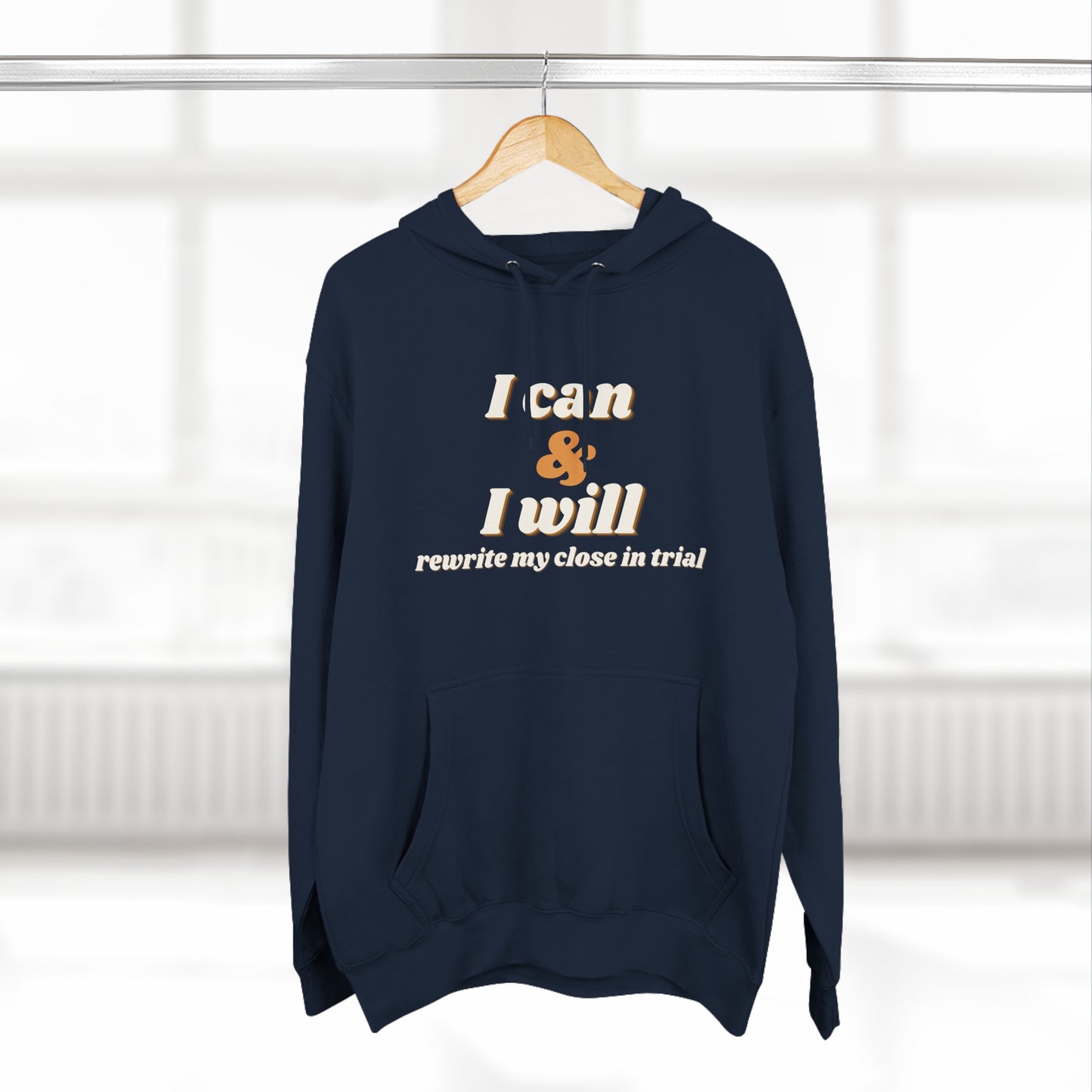 Rewrite my Close Three-Panel Fleece Hoodie