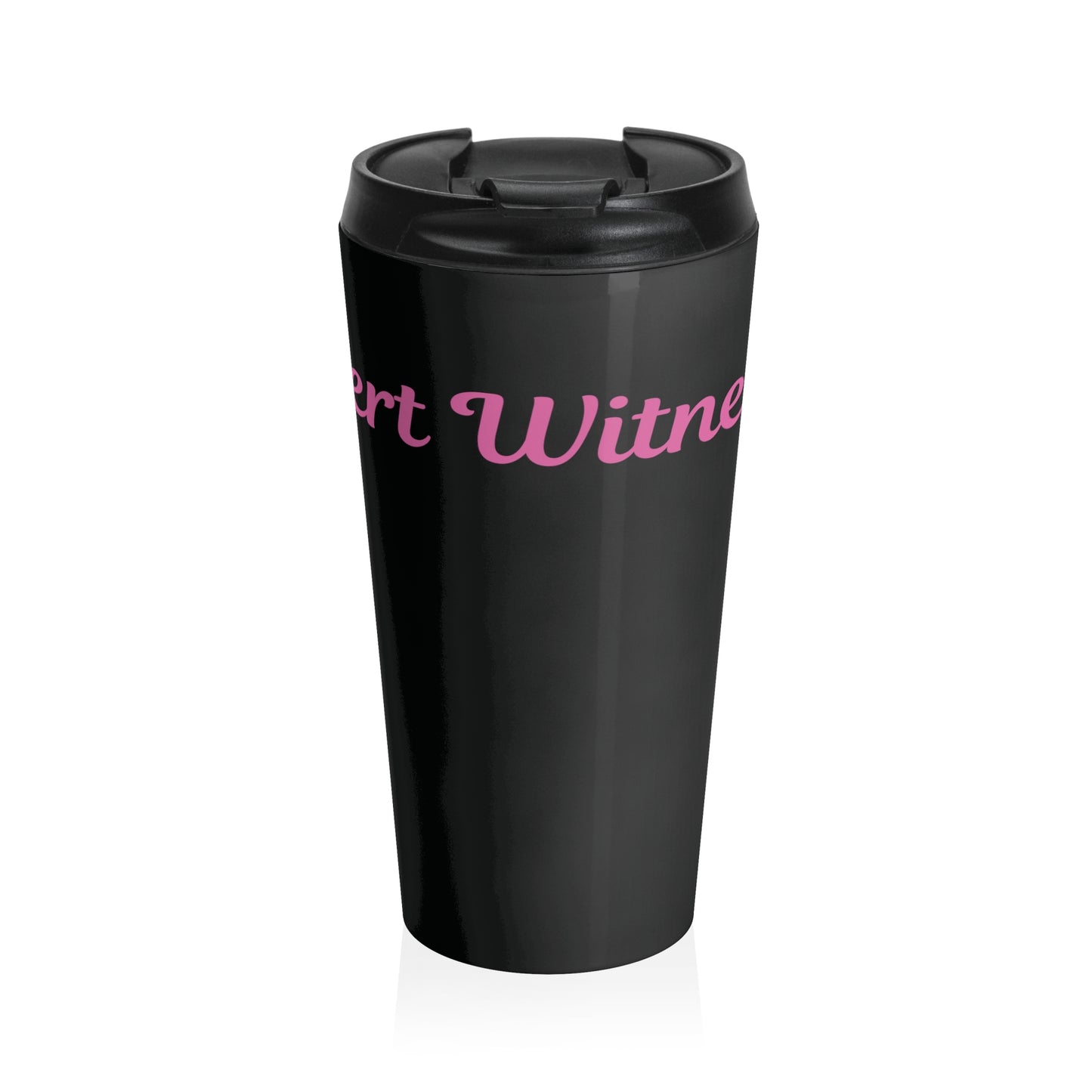 Expert Witness Stainless Steel Travel Mug