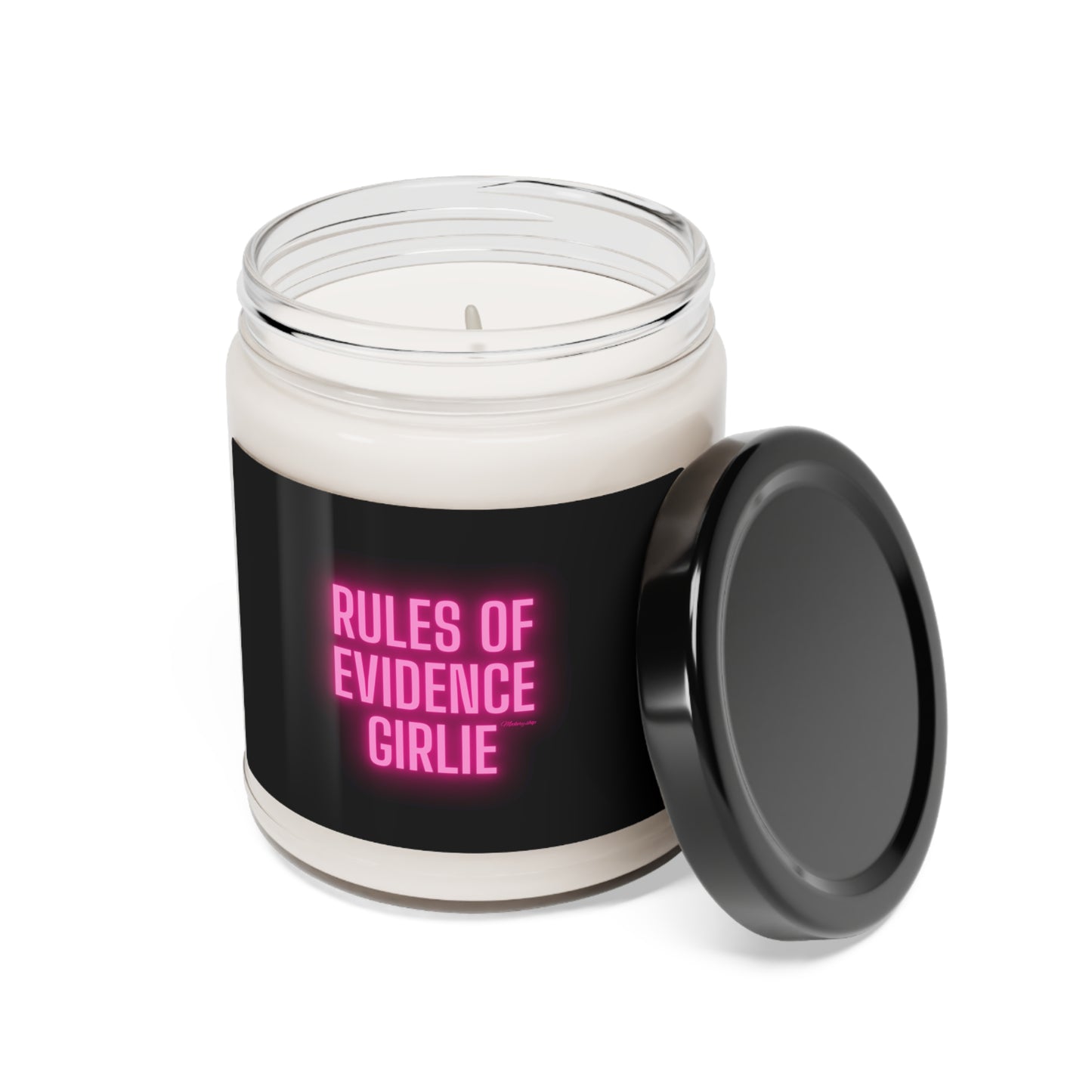 Rules of Evidence Scented Soy Candle, 9oz