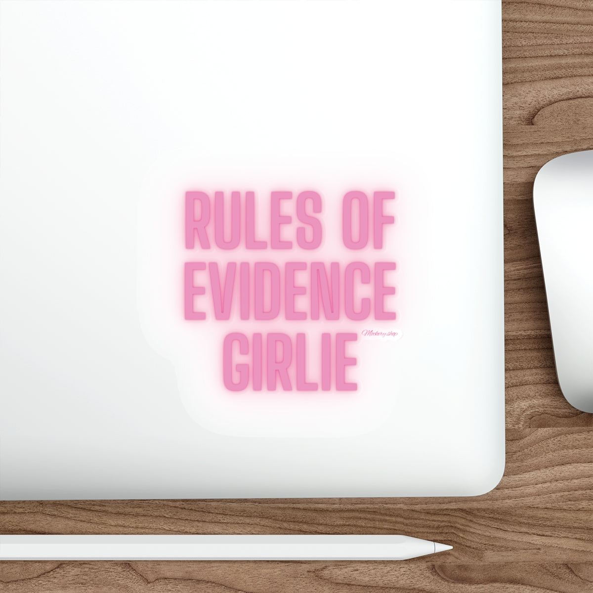 Rules of Evidence Die-Cut Sticker