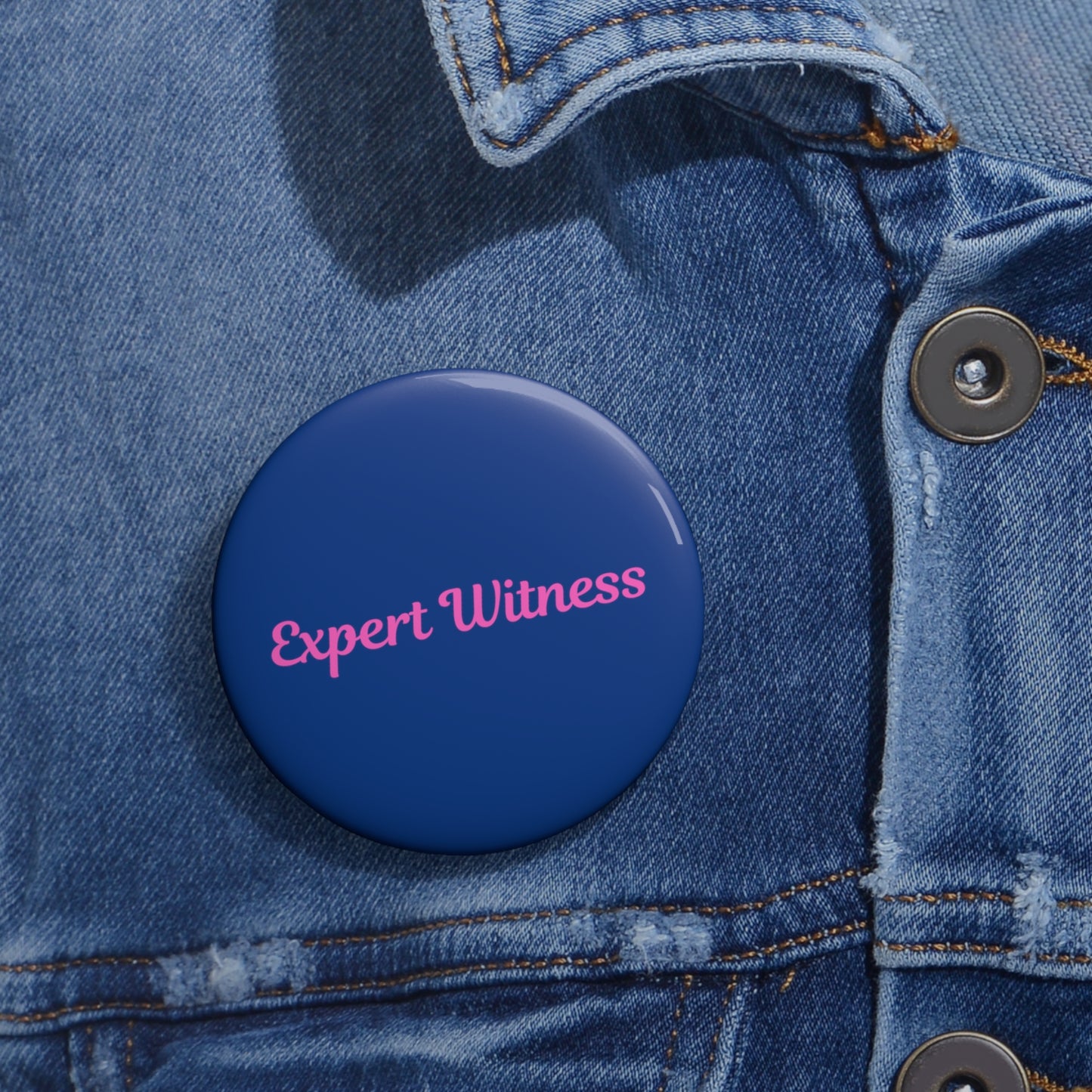 Expert Witness Pin Buttons