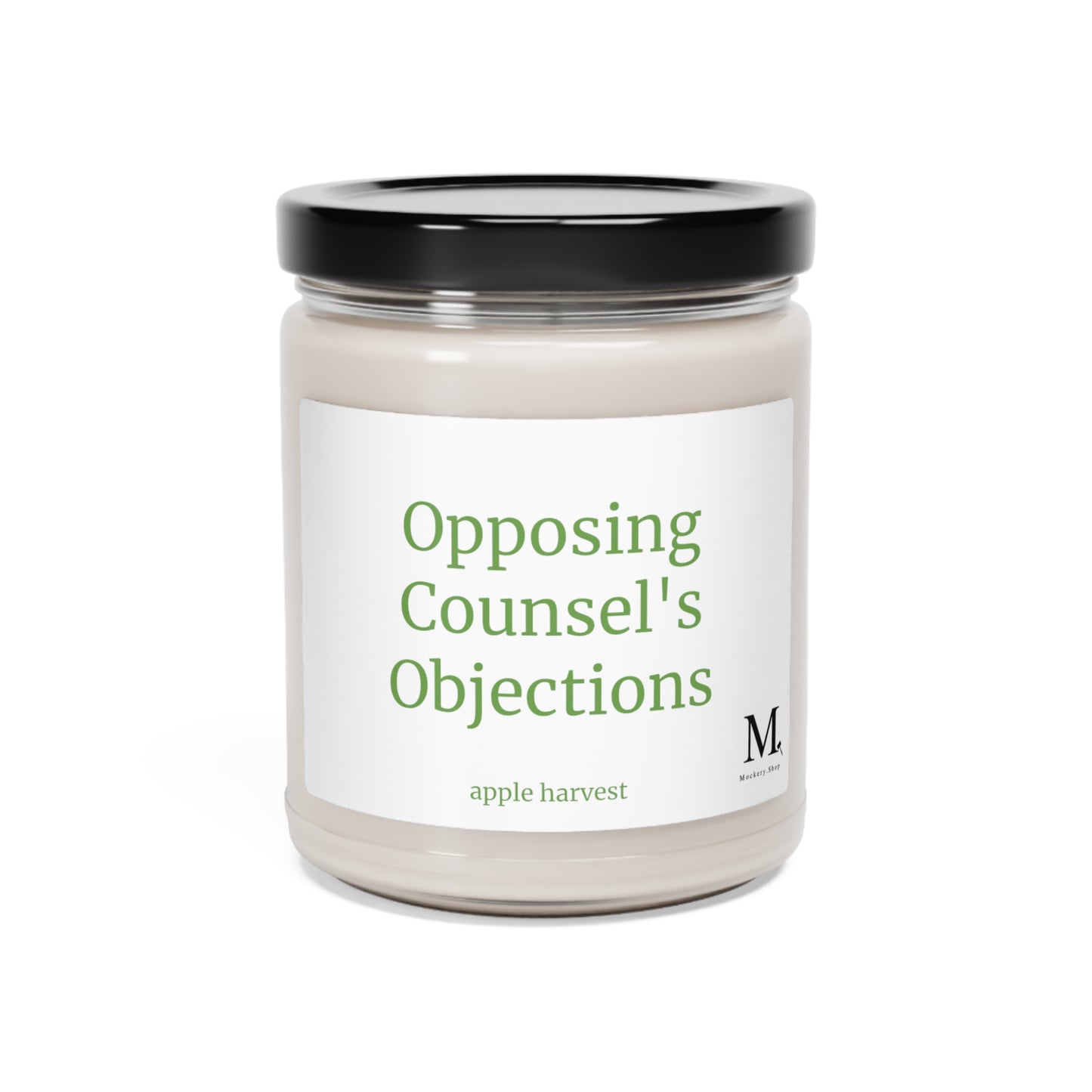 Opposing Counsel Scented Soy Candle, 9oz