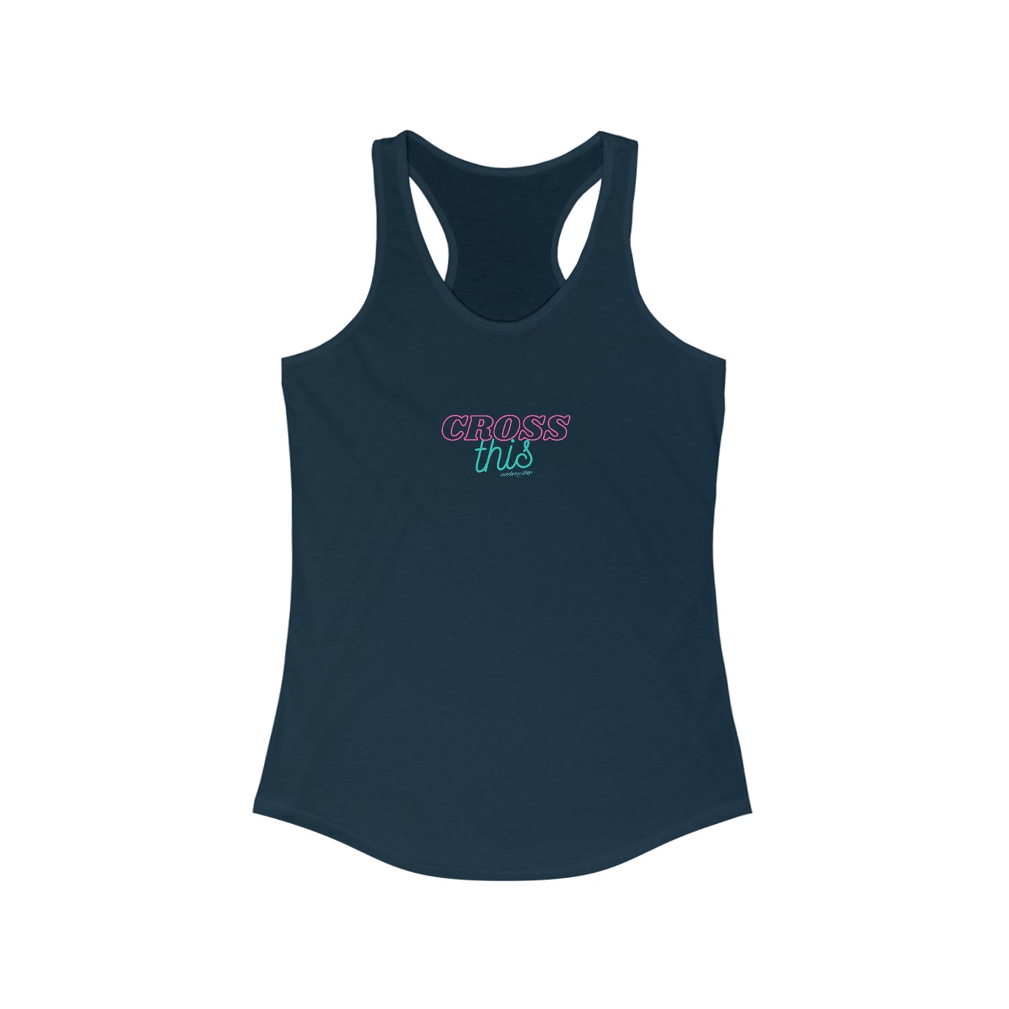 Cross This Women's Ideal Racerback Tank