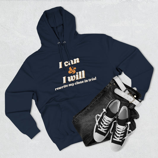 Rewrite my Close Three-Panel Fleece Hoodie