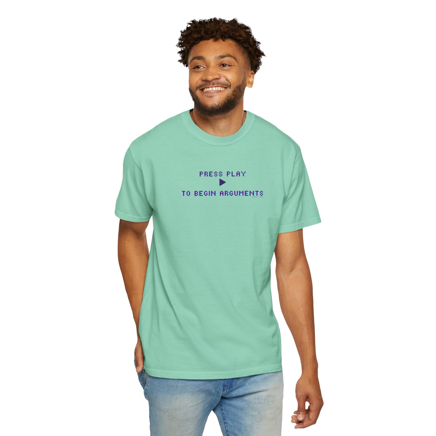 Begin Arguments Unisex Garment-Dyed T-shirt