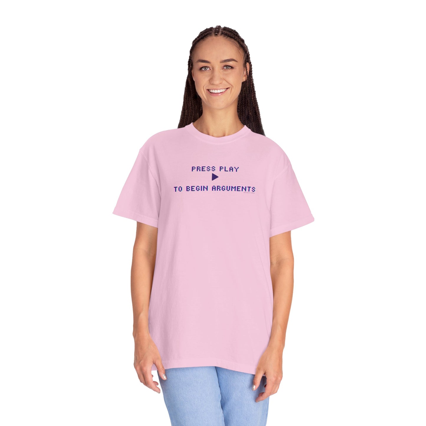 Begin Arguments Unisex Garment-Dyed T-shirt