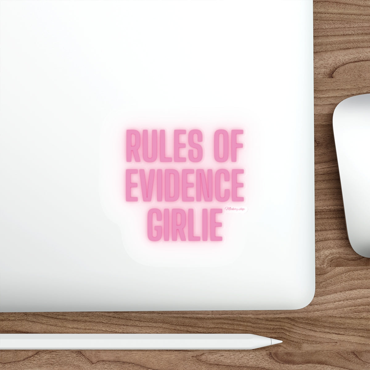 Rules of Evidence Die-Cut Sticker