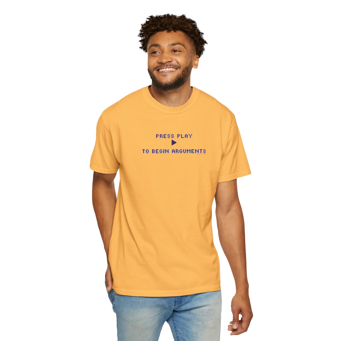 Begin Arguments Unisex Garment-Dyed T-shirt