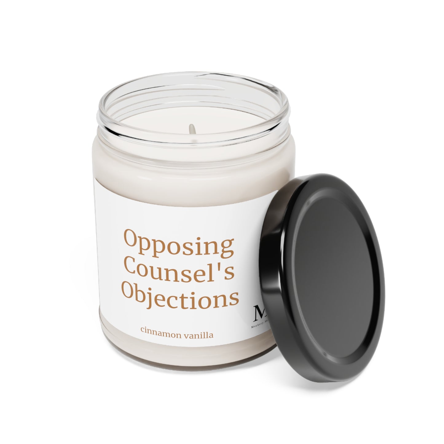 Opposing Counsel Scented Soy Candle, 9oz