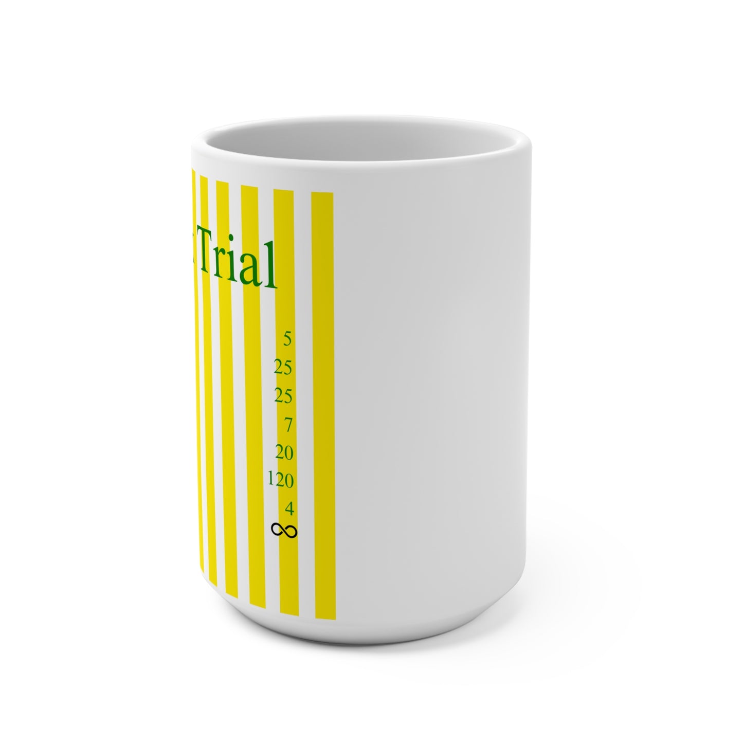 Mock Trial Ingredients Mug 15oz (GY)