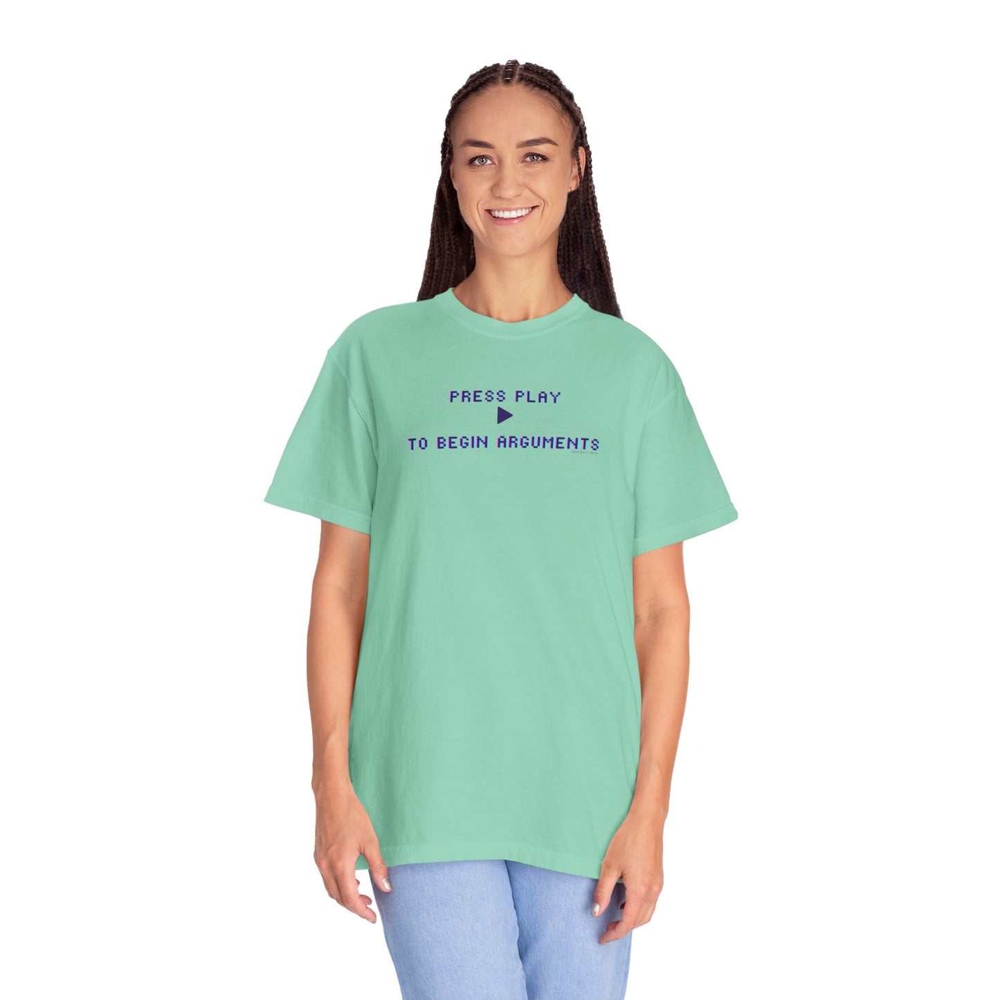 Begin Arguments Unisex Garment-Dyed T-shirt