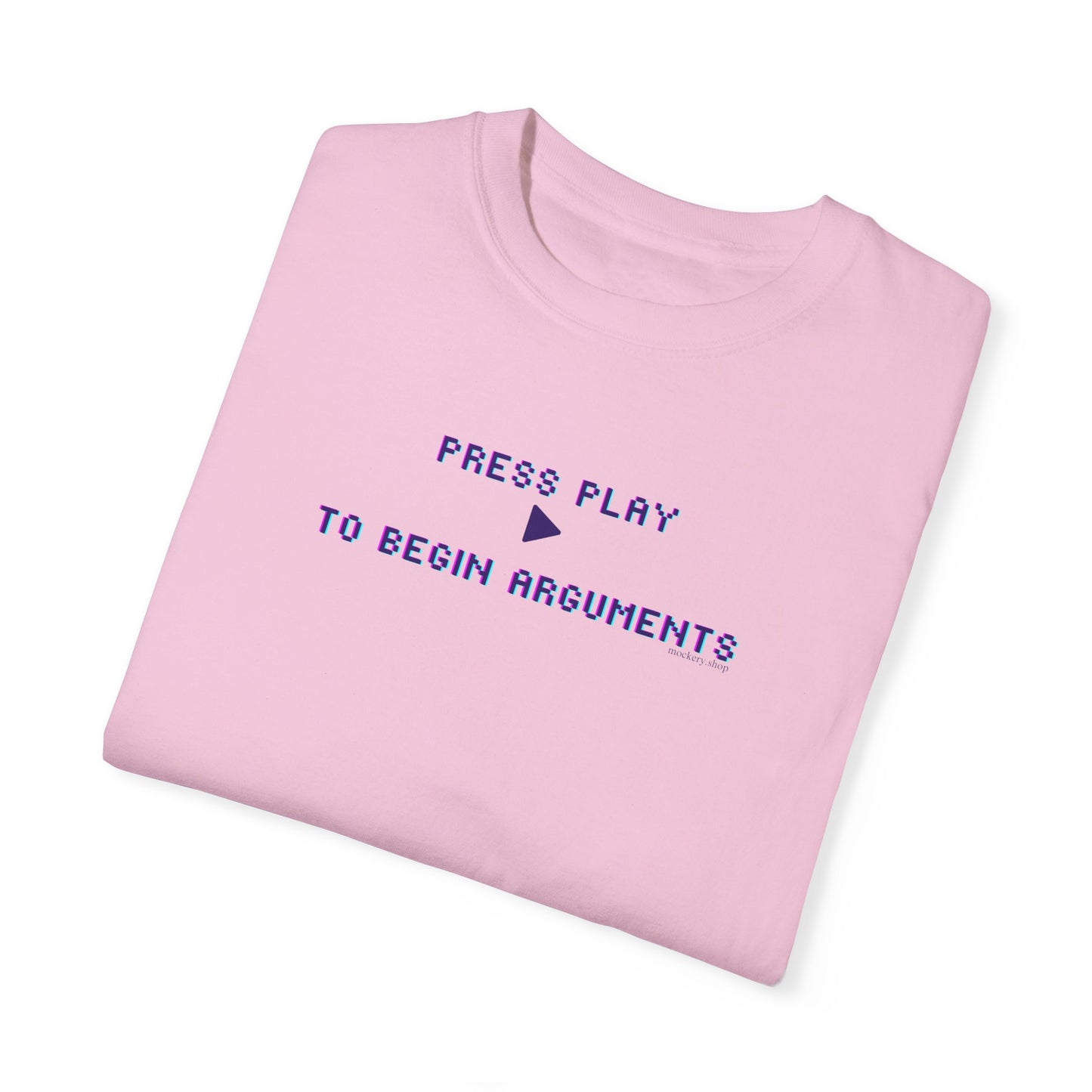 Begin Arguments Unisex Garment-Dyed T-shirt