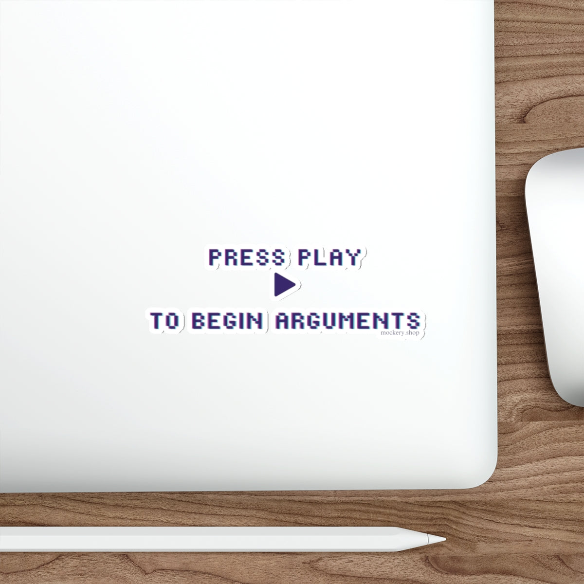 Begin Arguments Die-Cut Sticker