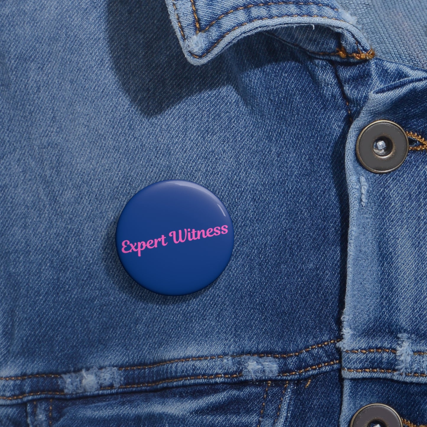 Expert Witness Pin Buttons