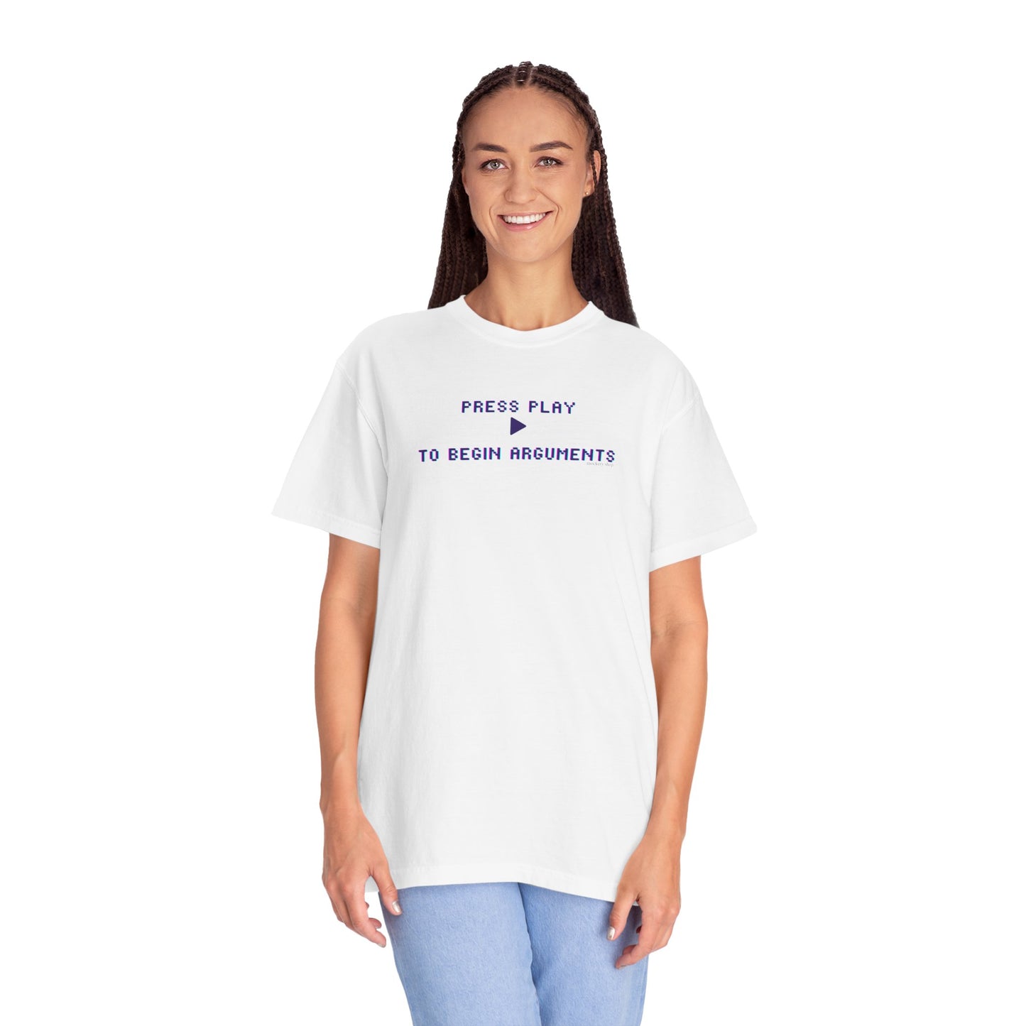 Begin Arguments Unisex Garment-Dyed T-shirt